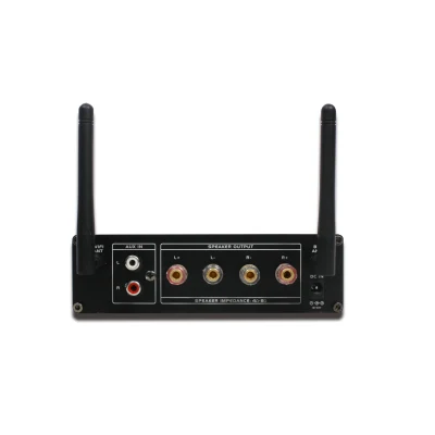 Amplificatore audio WiFi e Bluetooth a 2 canali con amplificatore stereo di potenza audio domestico Bluetooth 5.0 da 2 x 60 W per altoparlanti